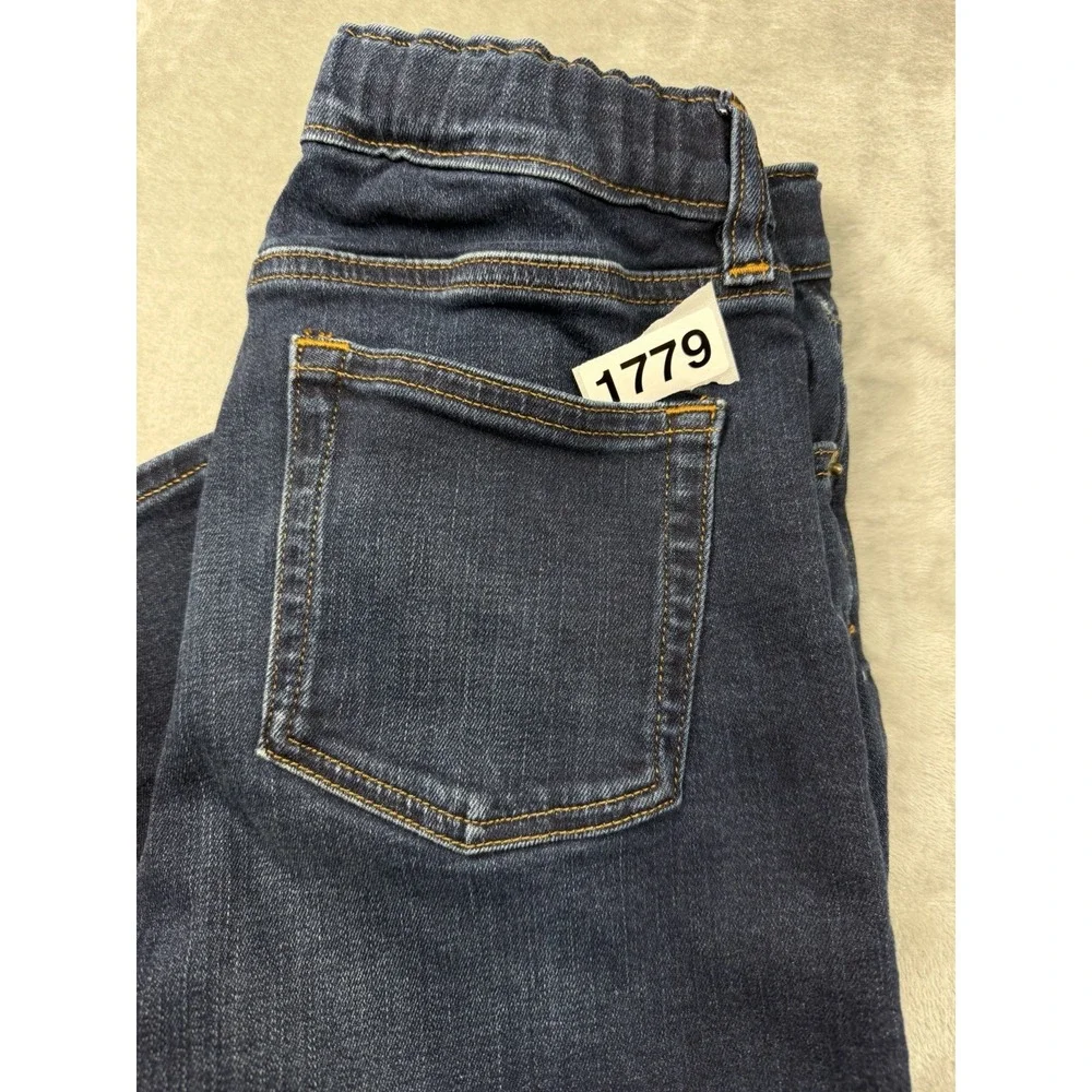 J. Crew Crewcuts Boys Size 10 Slim Fit Flex Jeans Blue Dark Wash